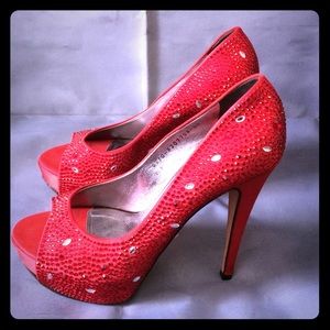 Women open toe heels